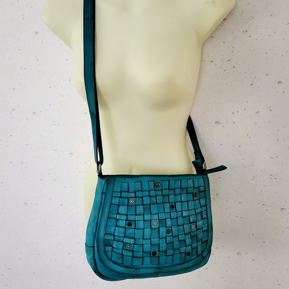 KOMPANERO Crossbody Bag Aqua - Picture 2 of 6